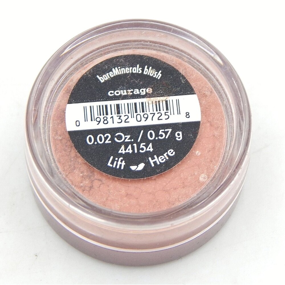 bareMinerals i.d Courage 44154 Blush Powder .02 oz / .57g SEALED